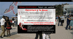 Desktop Screenshot of creatyv-tango.fr