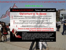 Tablet Screenshot of creatyv-tango.fr